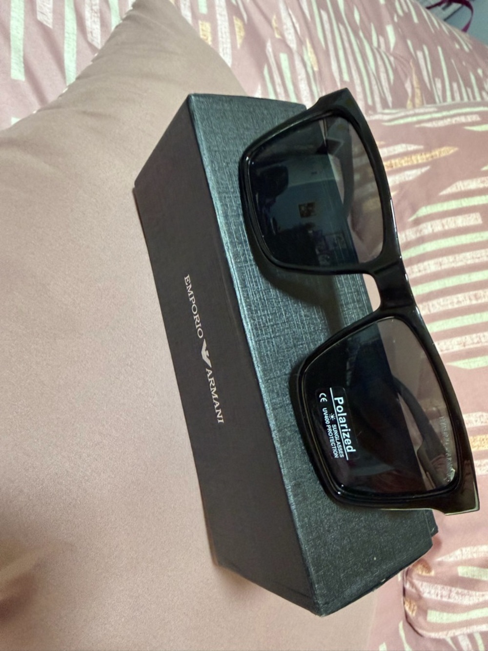 SOUL Naturalizer Black Polarized Men's Sunglasses